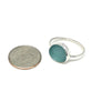 Bright Aqua Sea Glass 
