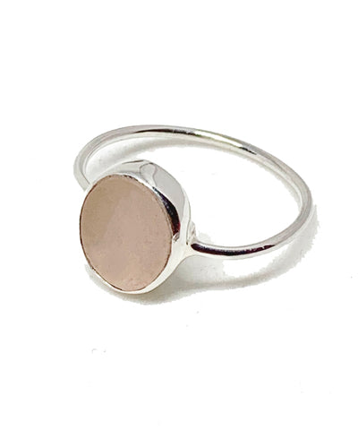 Rare Pink Sea Glass Stack Able 