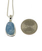 Faceted Amazonite Pendant on Sterling Silver Chain