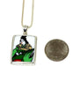 Geisha Vintage Pottery Pendant